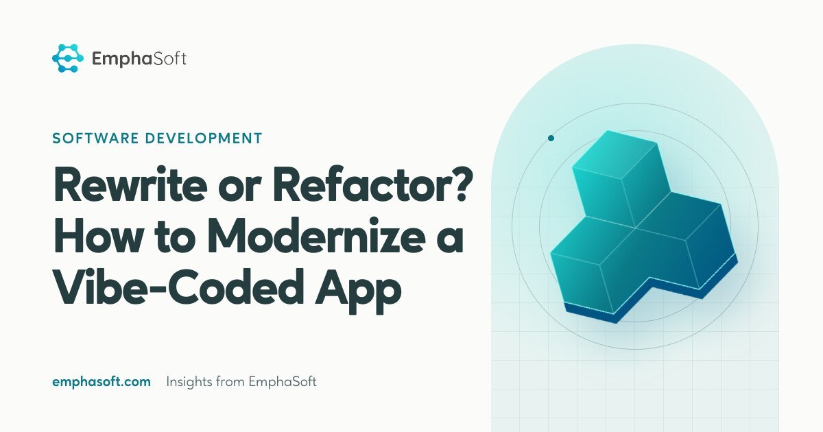 Rewrite or Refactor? How to Modernize a Vibe-Coded App