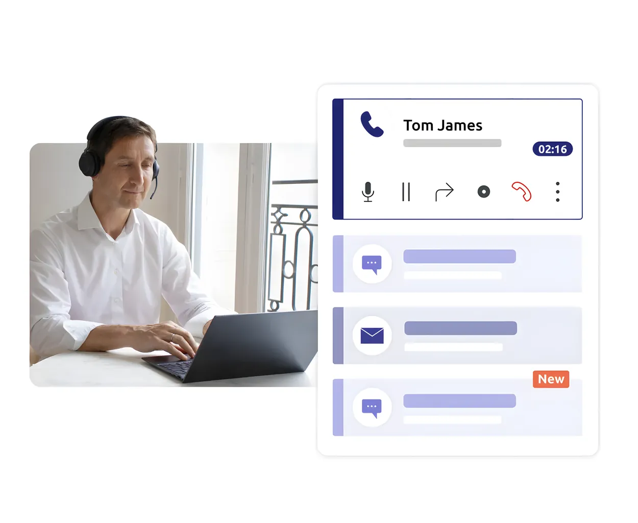 Omnichannel call-center